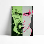 Quadro Decorativo - Jesse x Walter - Quadro 20x30