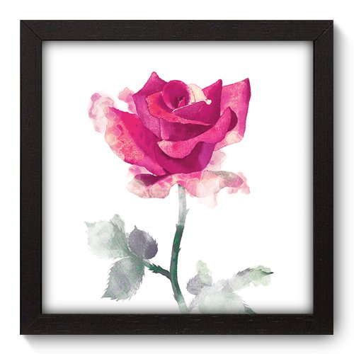 Quadro Decorativo - Rosa - 025qdfp