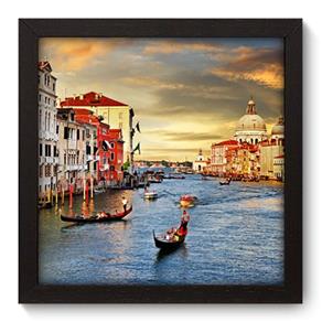 Quadro Decorativo - Veneza - N5080 - 22cm X 22cm