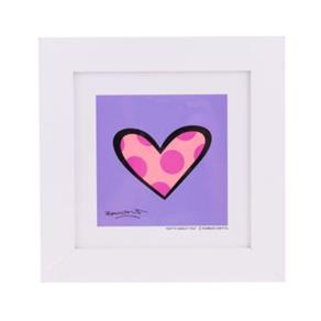 Quadro Emoldurado Romero Britto Dotty About You