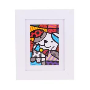 Quadro Emoldurado Romero Britto Ginger