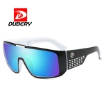 Frame retro Reflective Coating UV400 Big perna larga Sports Sunglasses