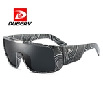 Quadro retro Reflective Coating UV400 Big perna larga Sports Sunglasses