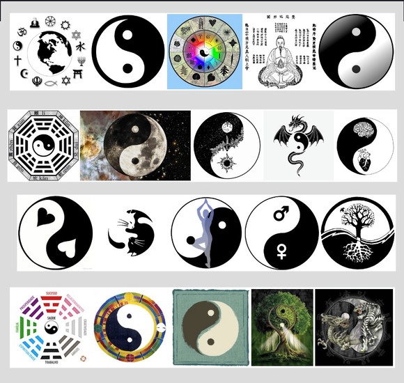 Quadro Ying Yang Chinesa Energia Equilibrio Proteção Ching - Artesanal