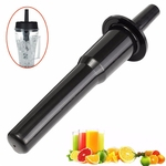 Qualidade durável ABS Plástico Preto Liquidificador De Suco De Peças Juice Tamper Accelerator Para Vitamix Padrão 64 Para oz Recipiente Mais