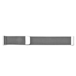 Qualidade Moda Magnetic sucção Fivela de aço inoxidável relógio de pulso Strap Band (22 milímetros Silver)