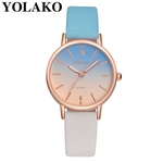 Quartz Strap rel¨®gio de pulso Casual Simples Moda Estilo Decora??o do presente YU024