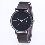 Quartz Strap relógio de pulso Casual Simples Moda Estilo Decoração do presente YU046