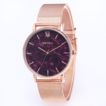 Quartz Strap relógio de pulso Casual Simples Moda Estilo Decoração do presente YU050