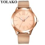 Quartz Strap relógio de pulso Casual Simples Moda Estilo Decoração do presente YU028