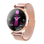 R6 relógio inteligente Mulheres 2019 Waterproof Cardíacos Bluetooth Para IOS Android Pulseira de Fitness Smartwatch Lady PK H8 H2