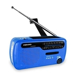 Rádio AM FM e NOAA 500mAh Com Bateria Solar ou Manivela de Recarga USB à Prova D'água