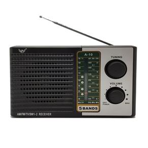 Rádio Am/Fm/Tv/Sw1-2 Portátil Altomex A-10