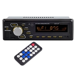 Rádio Carro preto de mãos livres MP3 Cartão USB Music Player Executar Rádio Máquina FM