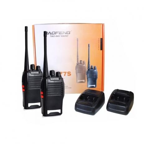 Radio Comunicador Walk Talk Baofeng Bf-777s + Fone de Ouvido