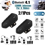 Rádio do capacete da motocicleta Auricular Bluetooth Fm High Fidelity Low Energy Headset Bluetooth Headset