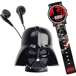 Rádio e Relógio Star Wars Darth Vader - Candide