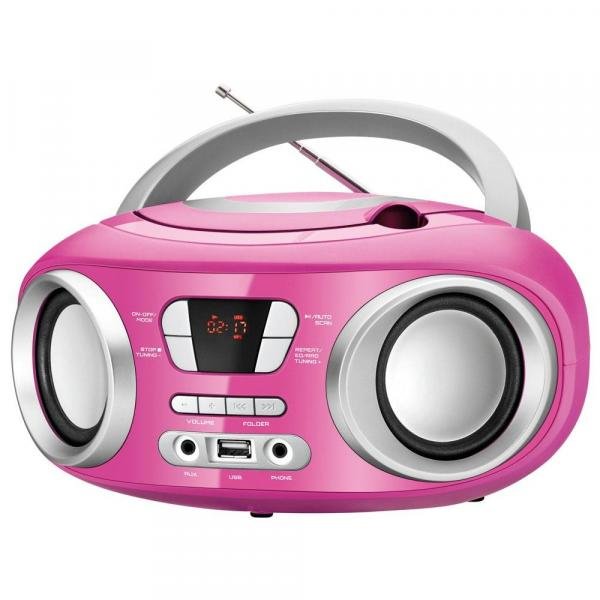 Radio Mondial 6 Watts Rms Cd Fm Mp3 Usb - Bx-15