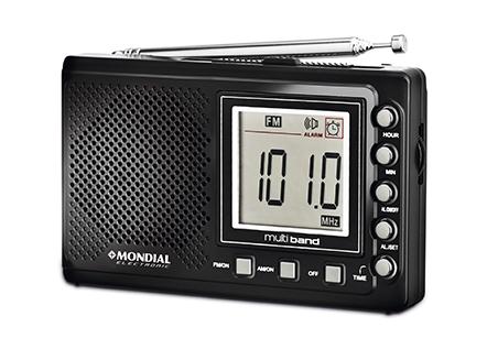 Rádio Mondial Portátil Multi Band RP-03 - Bivolt