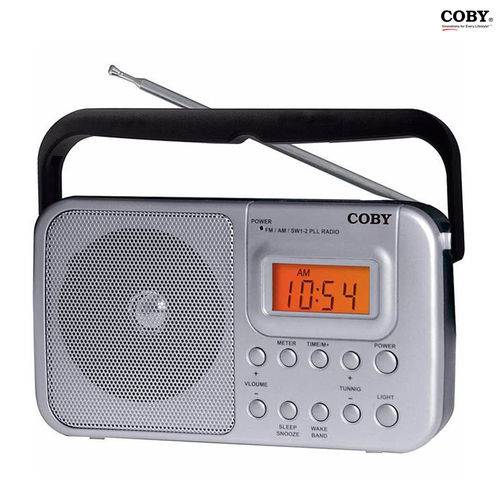 Rádio Portátil Biv Cr201 Coby