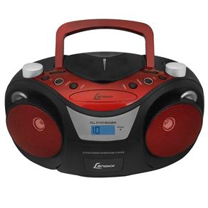 Rádio Portátil CD Player Lenoxx BD1250 MP3 Entrada USB e Rádio FM – 6W