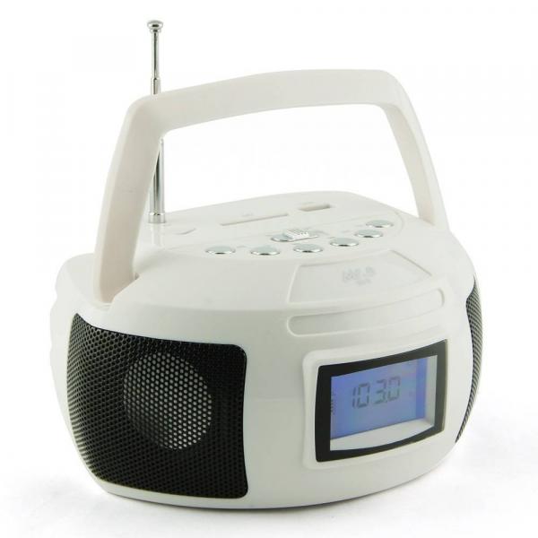 Rádio Portátil com Relógio/Alarme - Sub./Tf Função Fm 6W - Ldcs111Rbr - Lendex