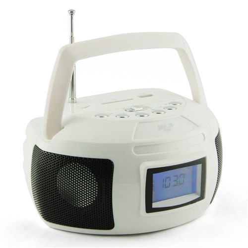 Rádio Portatil com Relogio/Alarme - Usb /Tf Funçào Fm 6w - Ldcs111rbr