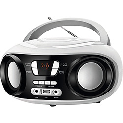 Rádio Portátil Mondial Bx-14 Up White FM USB Fone e Auxiliar Branco