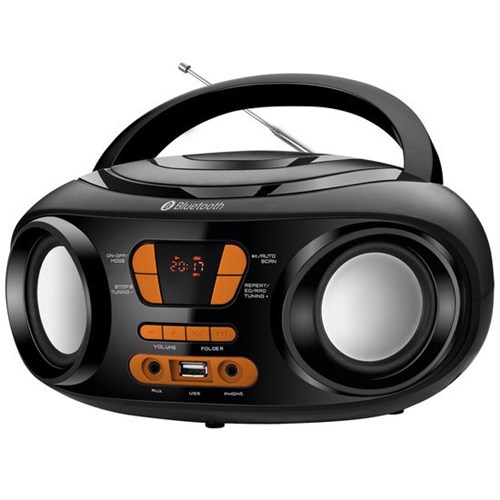 Rádio Portátil Mondial, Entrada USB, Bluetooth®, Display Digital - BX-19