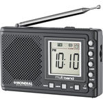 Rádio Portátil Mondial Multi Band II Bivolt RP-04 - Grafite