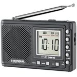 Rádio Portátil Mondial Multi Band 2 RP-04 Preto - 3V DC