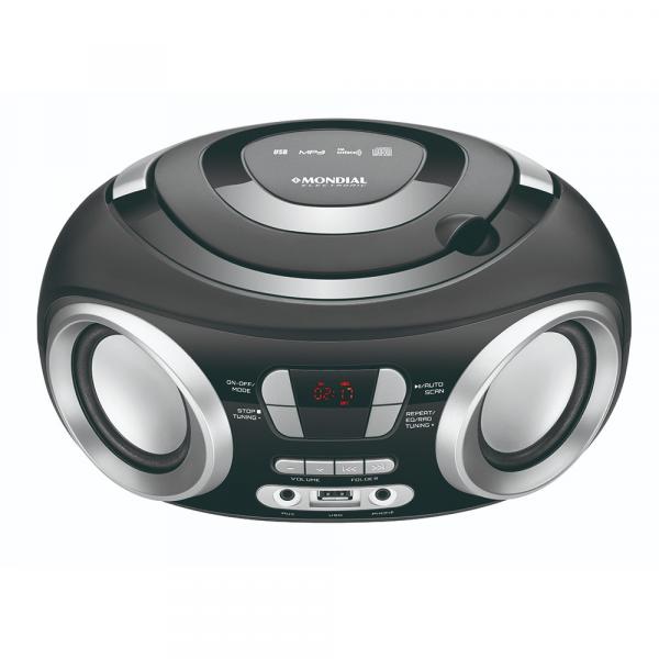 Rádio Portátil NBX-13 Boom Box UP Black Mondial