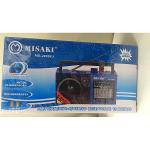 Radio Recarregavel Fm Am Sw1-9 com Usb-Sd 12 Bandas Misaki