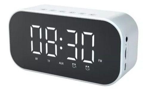 Radio Relógio Bluetooth Cartão Memoria Radio Fm Temperatura - Box7