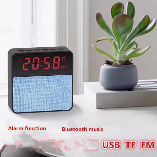 Radio Relógio com Despertador Alarme Digital Bluetooth Mp3 - Ecopower