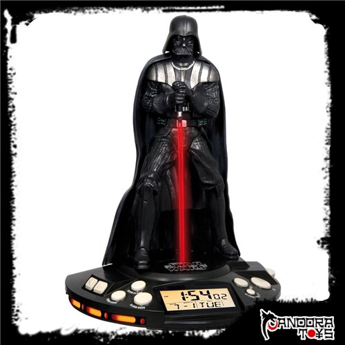 Rádio Relógio Darth Vader Star Wars