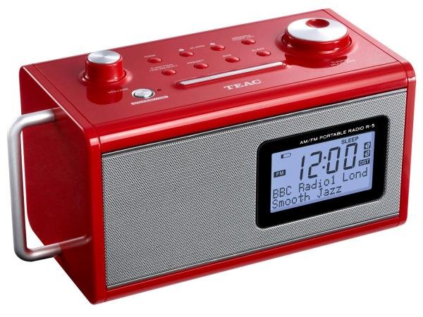 Rádio Relógio Despertador/Alarme AM/FM Display - R5 TEAC