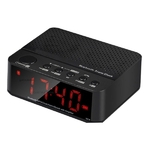 Rádio Relógio Despertador Digital De Mesa Fm Bluetooth Tf Lelong LE-674