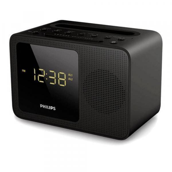 Rádio Relógio Despertador Philips Ajt5300-37 com Bluetooth