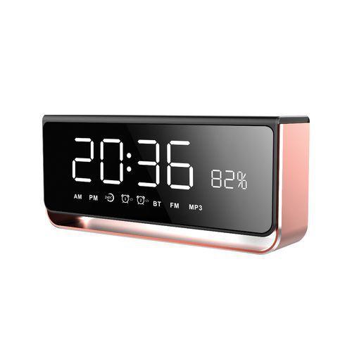 Rádio Relógio Diamond Clock Speaker com um Lindo Desing Moderno- GOLDSHIP