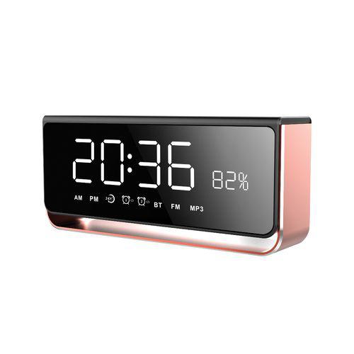 Rádio Relógio Diamond Clock Speaker com um lindo Desing Moderno- GOLDSHIP