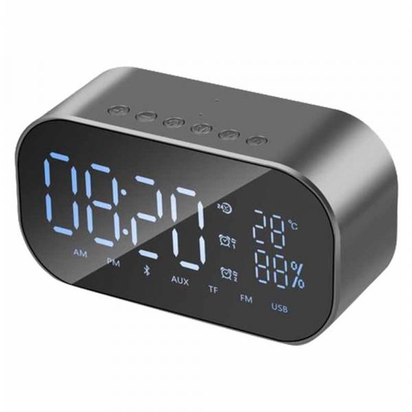 Radio Relogio Digital 30w Rms Clock-01 / Un / Hoopson