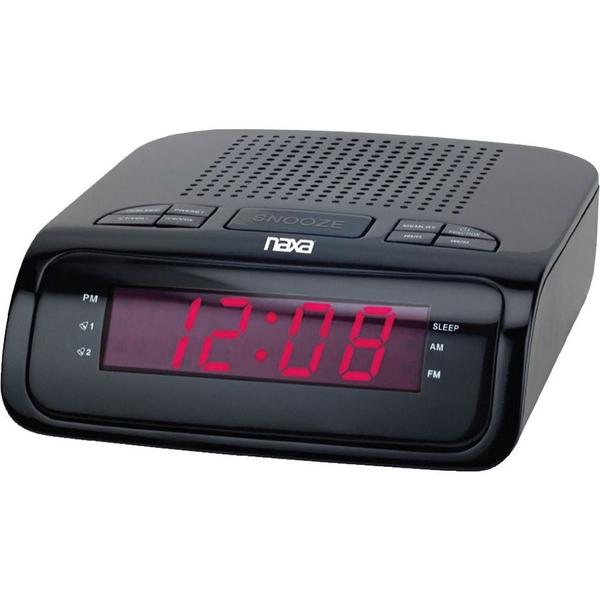 Radio Relógio Digital AM/FM 2 Alarmes NRC-174 127 Volts - Naxa