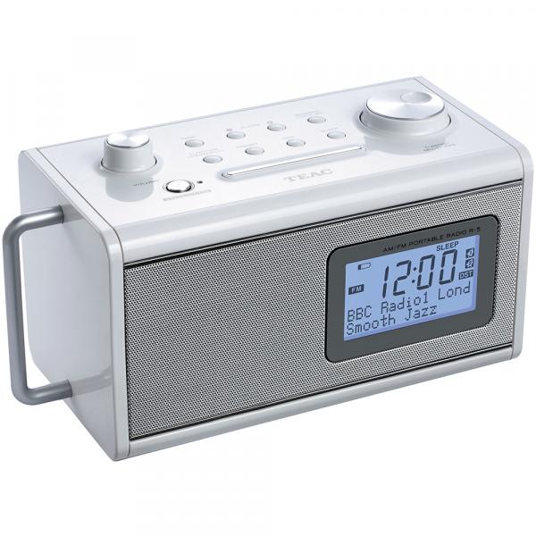 Rádio Relógio Digital Teac R-5 com Am/fm e Bateria para Até 12 Horas