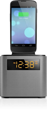 Rádio Relógio Philips Ajt3300 2w Bluetooth - Preto