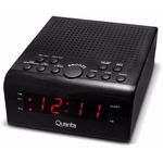 Rádio Relógio Quanta Qtrar4300 Digital Fm Bivolt Duplo Alarme Vintage Antigo