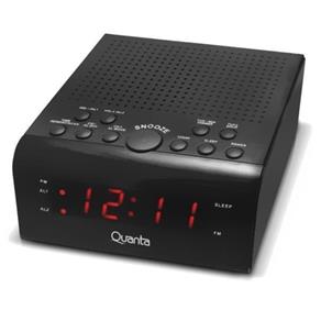 Rádio Relógio Quanta RAR-4300 AM/FM - Bivolt