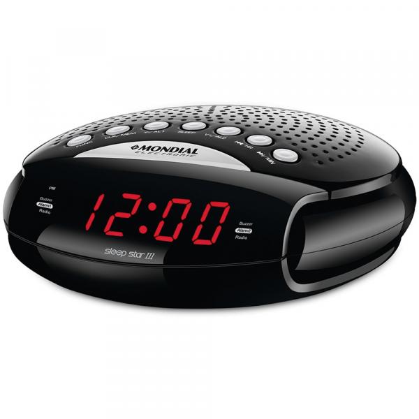 Rádio Relógio Sleep Star III Mondial RR-03