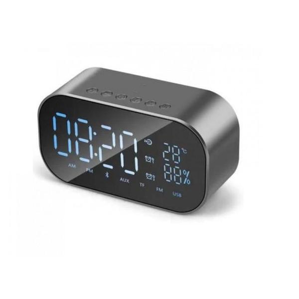 Rádio Relógio 3W RMS Hoopson Clock-01 Micro SD/BT/AUX/Rádio FM