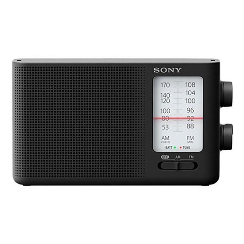 Rádio Sony Icf-19 500Mw Bandas Am/Fm a Pilha - Preto